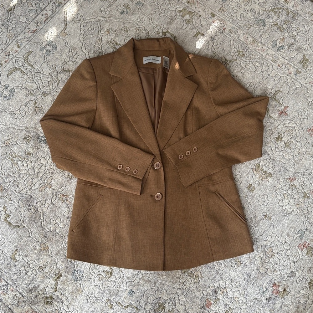 Alfred Dunner Tan Blazer